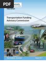 Download Transportation Funding Advisory Commission Report by jmicek SN61381939 doc pdf