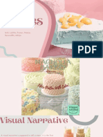 Brightly Frosted Cakes Advertisement