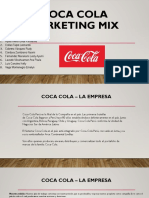 Marketing Mix de Coca Cola