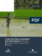 The Political Economy of Rice Trade Between Bangladesh India and Nepal