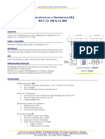 C D HTA NF C 13-100 & 13-200: Onception de La Istribution