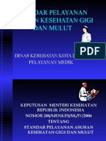 Standar Pelayanan Asuhan Kesehatan Gigi