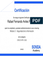 Certificado