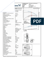 CR 5-9 Pump Performance Data Sheet