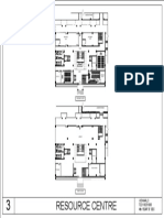 Floor plans of laboratories and resource center