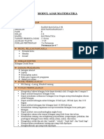 MODUL AJAR Matematika - 3