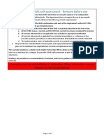 RFFR ISO27001 Self-Assessment Report Template