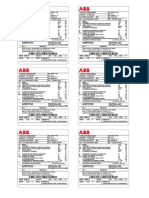 Etiquetas Abb Interruptor de Potencia