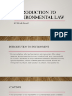 Introduction To Environmental Laws-17-1-2022