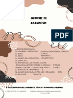 Informe de Anamnesis