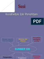 Kreativitas Ide Penelitian