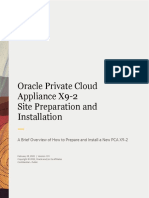 Oracle Private Cloud Appliance x9 2 Site Preparation and Installation
