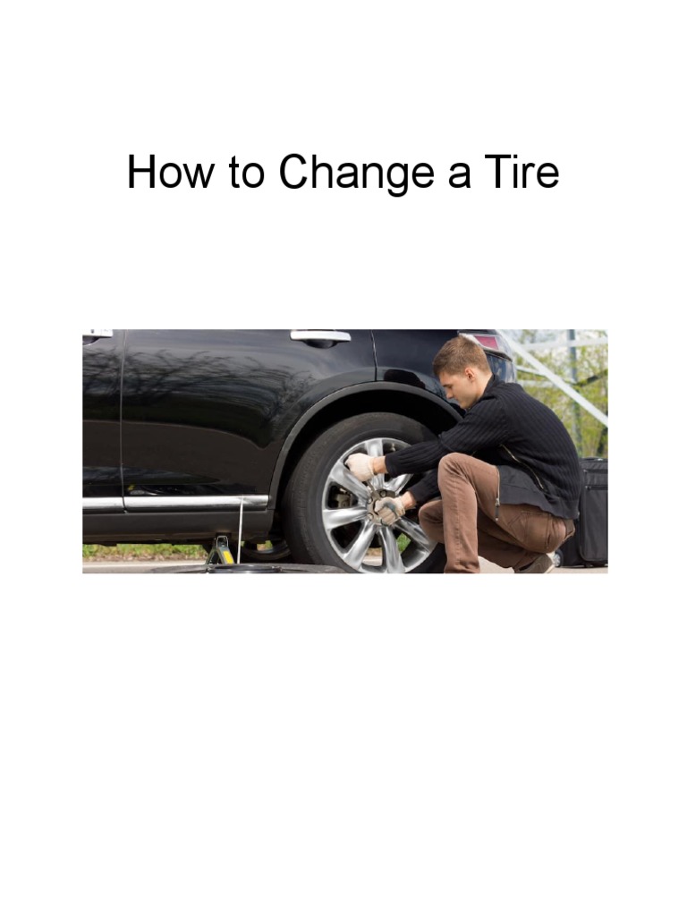 How To Change A Tire PDF