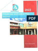 Panduan Asesmen Pra Bedah