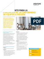 PED Conformity Assessment Flyer SP
