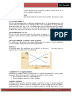 Demand and Supply Equilibrium