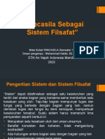 Pancasila Sebagai Sistem Filsafat