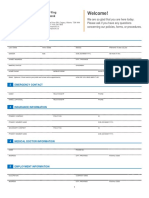 Chiropractic New Patient Forms