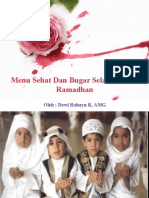 Menu Sehat Di BLN Ramadhan - Dewi