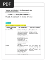 Lesson 21 (Social Studies)