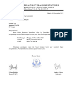 Surat Undangan Rapat Anggota