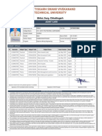 Student Admit Card