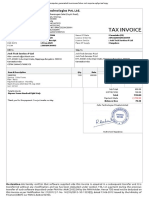 Tax Invoice: Zoho Technologies Pvt. LTD