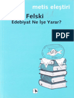 Edebiyat Ne İşe Yarar - Rita Felski