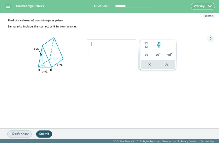 ALEKS Waranyu Watanakulchai Knowledge Check PDF