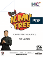 Seminar Ilmufree Form 3 Mathematics MR Uzairi 11.12.2022