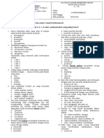 Soal PAS Biologi X 2020