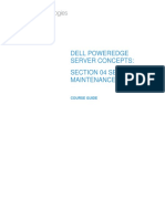 Section 04 Server Maintenance Course Guide