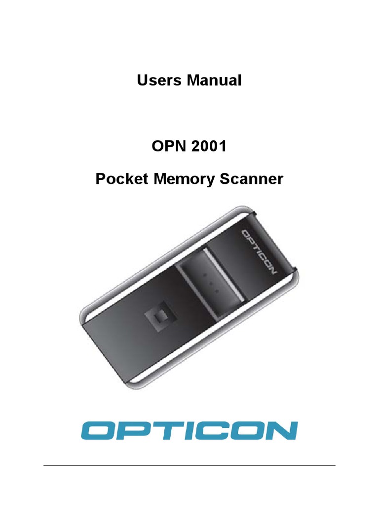 Opticon Opr 2001 Specification Manual Pdf Download – EMXE