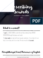 1.2 Describing Sounds (Lesson 2)