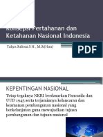 Konsepsi Pertahanan Dan Ketahanan Nasional Indonesia
