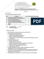 Format Penilaian Implementasi Sasaran Keselamatan Pasien