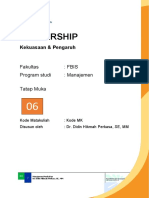 Modul 2022 - Leadership - Konsep Kepemimpinan