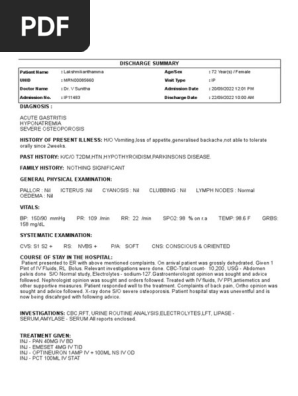 Discharge Summary