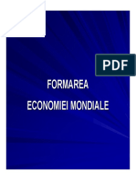 C09. Formarea Economiei Mondiale