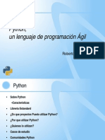 Python Un Lenguaje de Programación Ágil