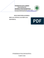 Bukti Identifikasi Risiko Bencana Intenal Dan Bencana Eksternal PDF Free