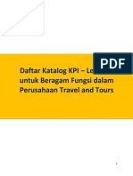 Daftar Katalog KPI - Travel and Tours