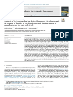 Synthesis of FeCl3-Activated Carbon Derived From Waste Citrus Limetta Peels For Removal of Fluoride