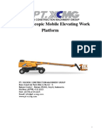 Telescopic Mobile Elevating Work Platform XGS34