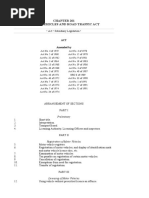 Cap201 - MOTOR VEHICLES AND ROAD TRAFFIC ACT