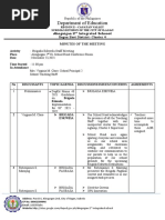 Faculty Meeting On BE Nov. 23 2O21