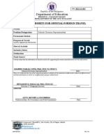 2022 TRAVEL AUTHORITY NEW Blank Format - Revised October 2022