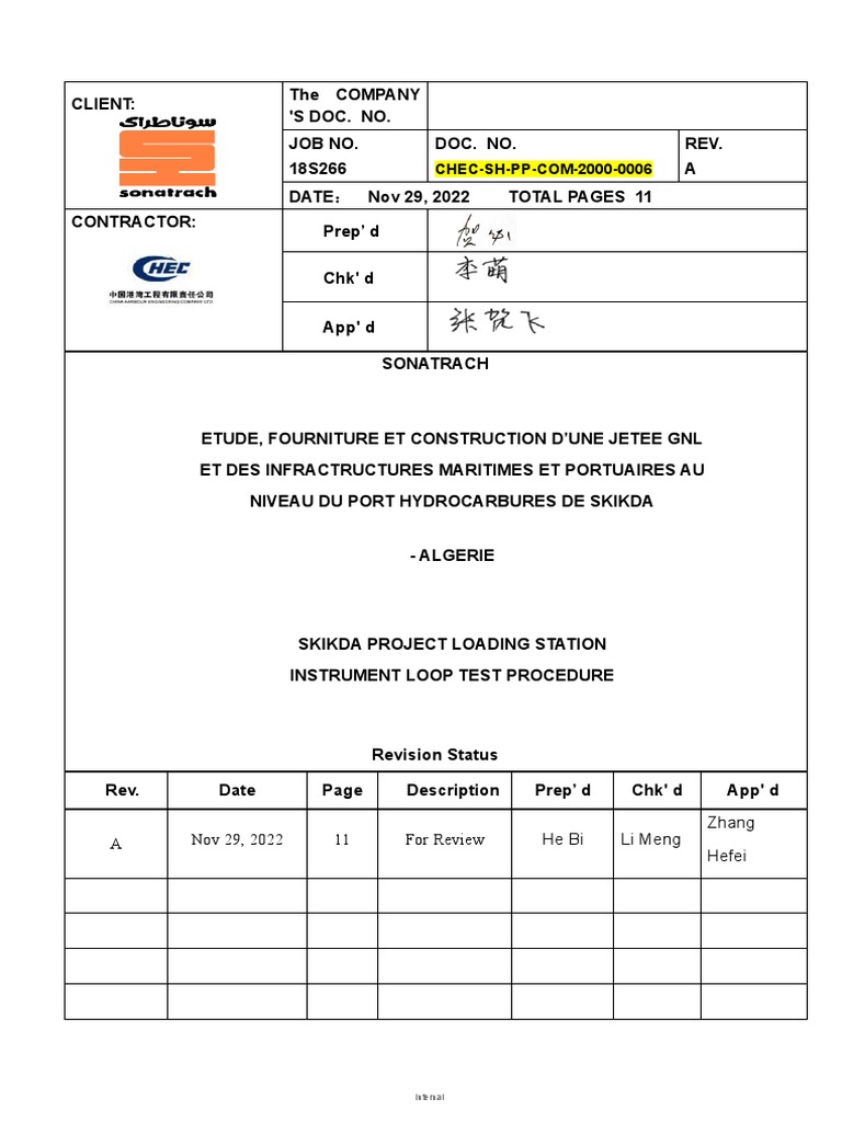 loop-test-procedure-pdf-specification-technical-standard-switch