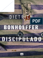 Resumo Discipulado Dietrich Bonhoeffer