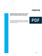 Implementation Manual Festo IO - Link